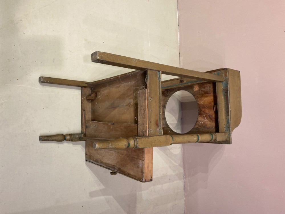 Georgian painted  pine washstand. View VI