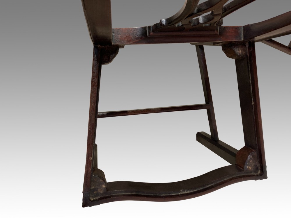 Set of ten Chippendale mahogany dining chairs. View IV