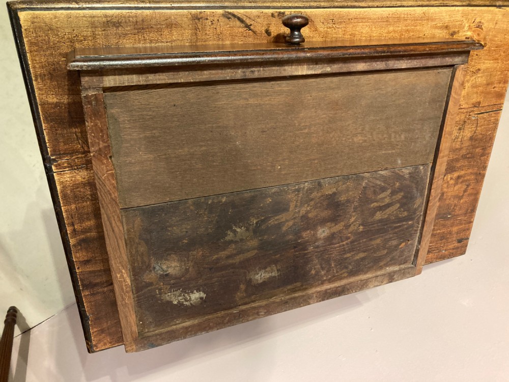 17th century walnut side table. View VIII
