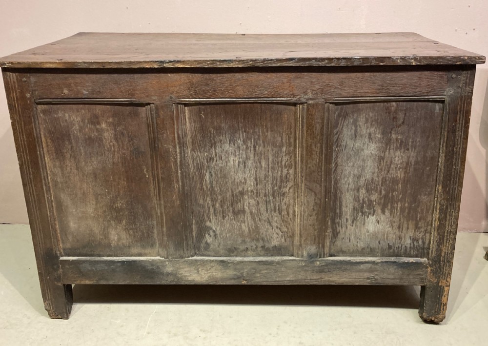 Charles II carved oak cupboard. View IV