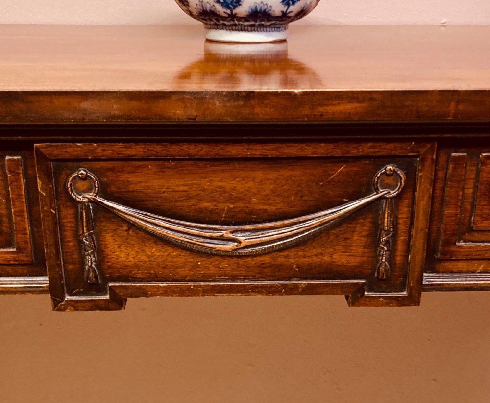 Georgian style mahogany side table. View II