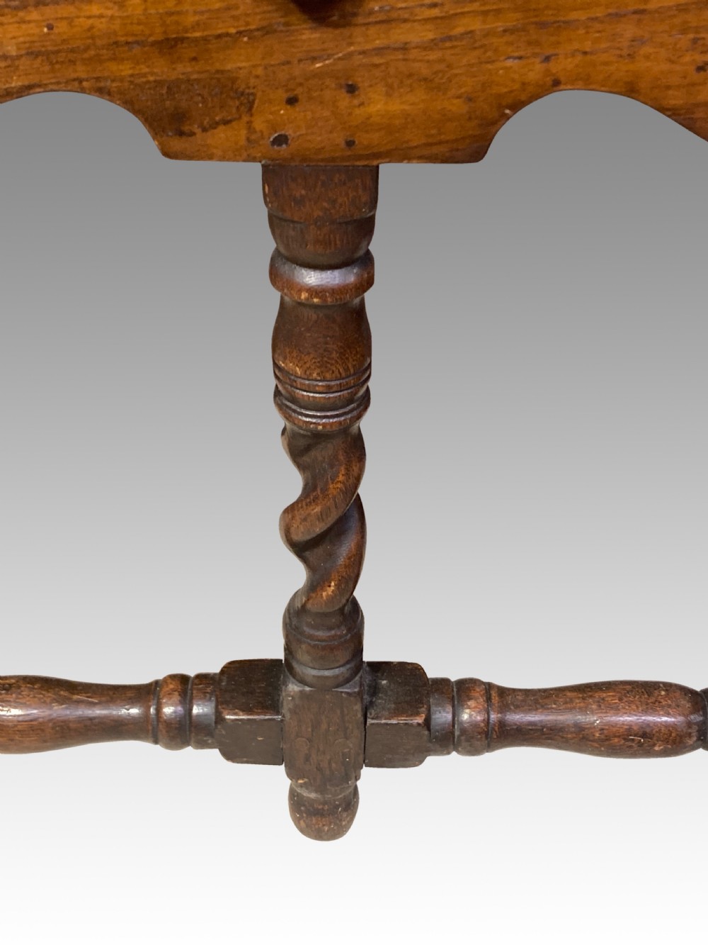 Antique oak dresser base. View II