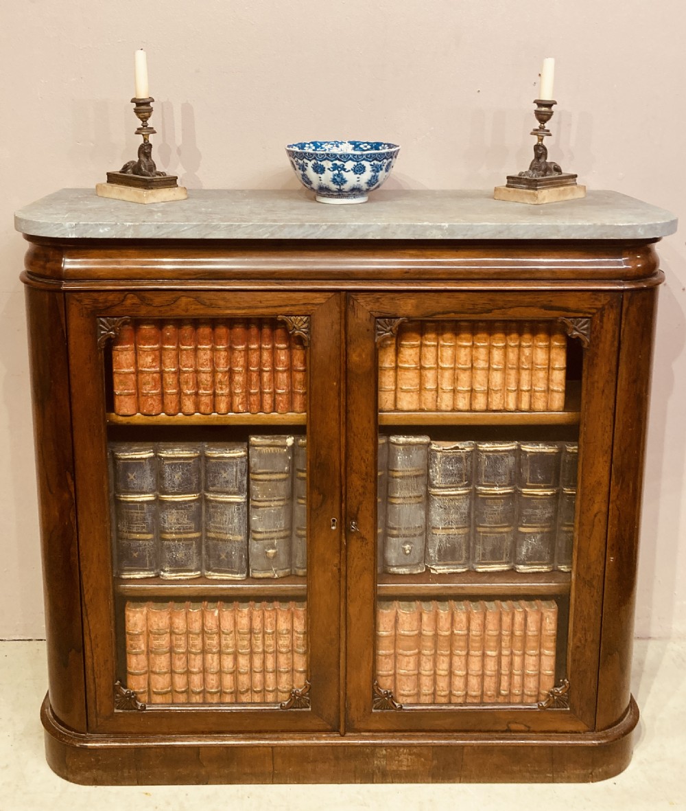 William IV rosewood side cabinet.
