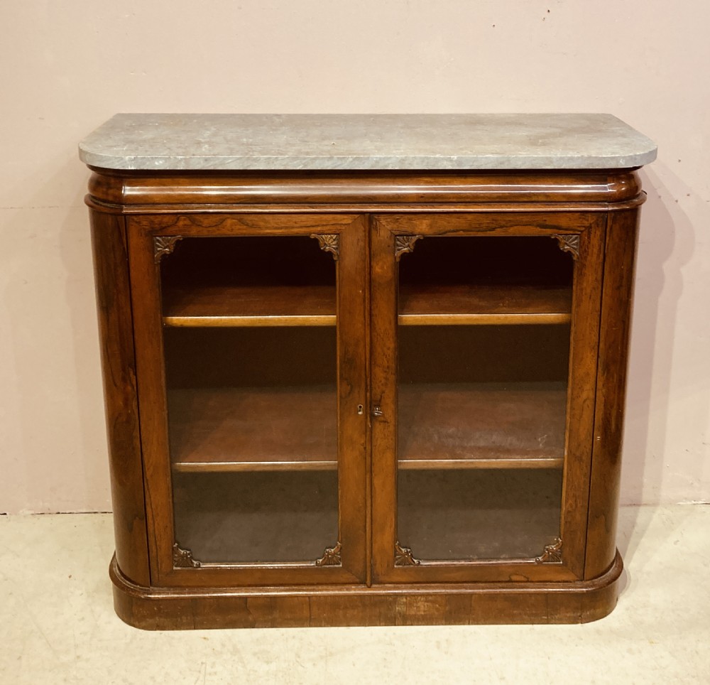 William IV rosewood side cabinet. View VIII