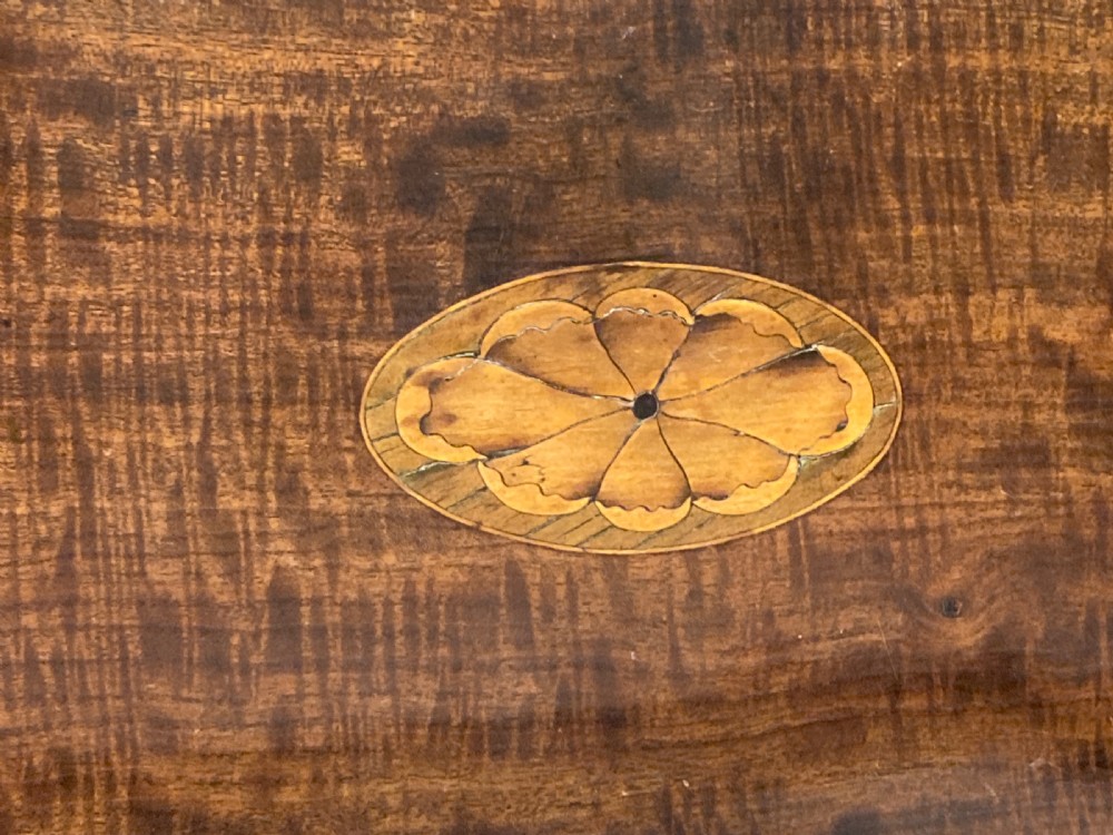 Sheraton mahogany dressing table mirror. View V