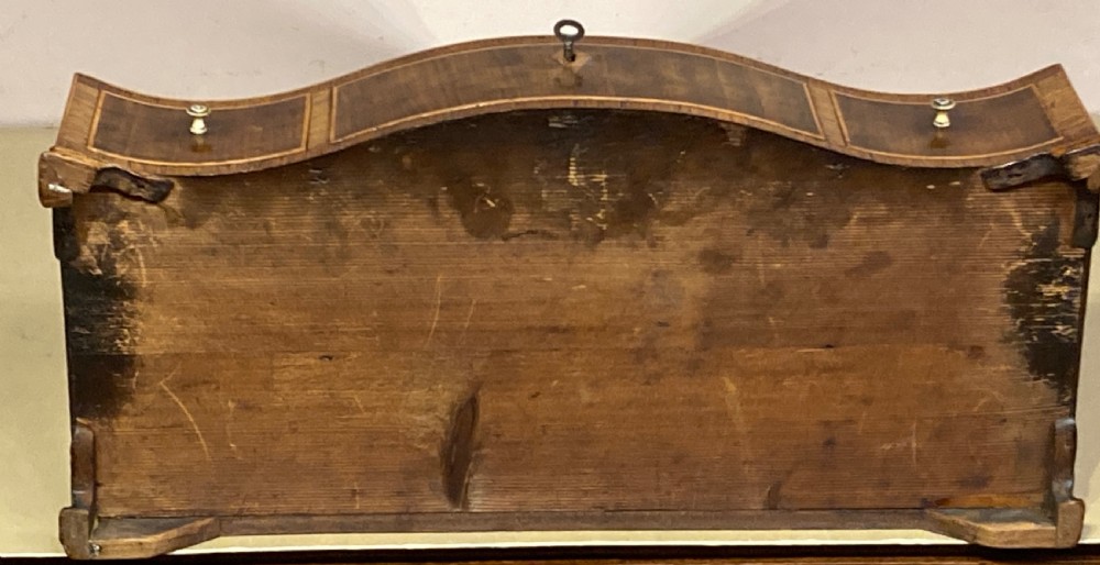 Sheraton mahogany dressing table mirror. View VIII