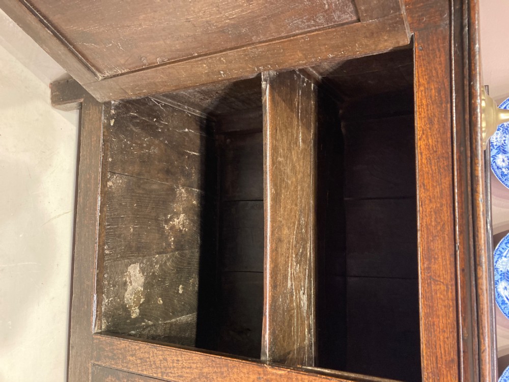 Georgian Welsh oak dresser base. View III