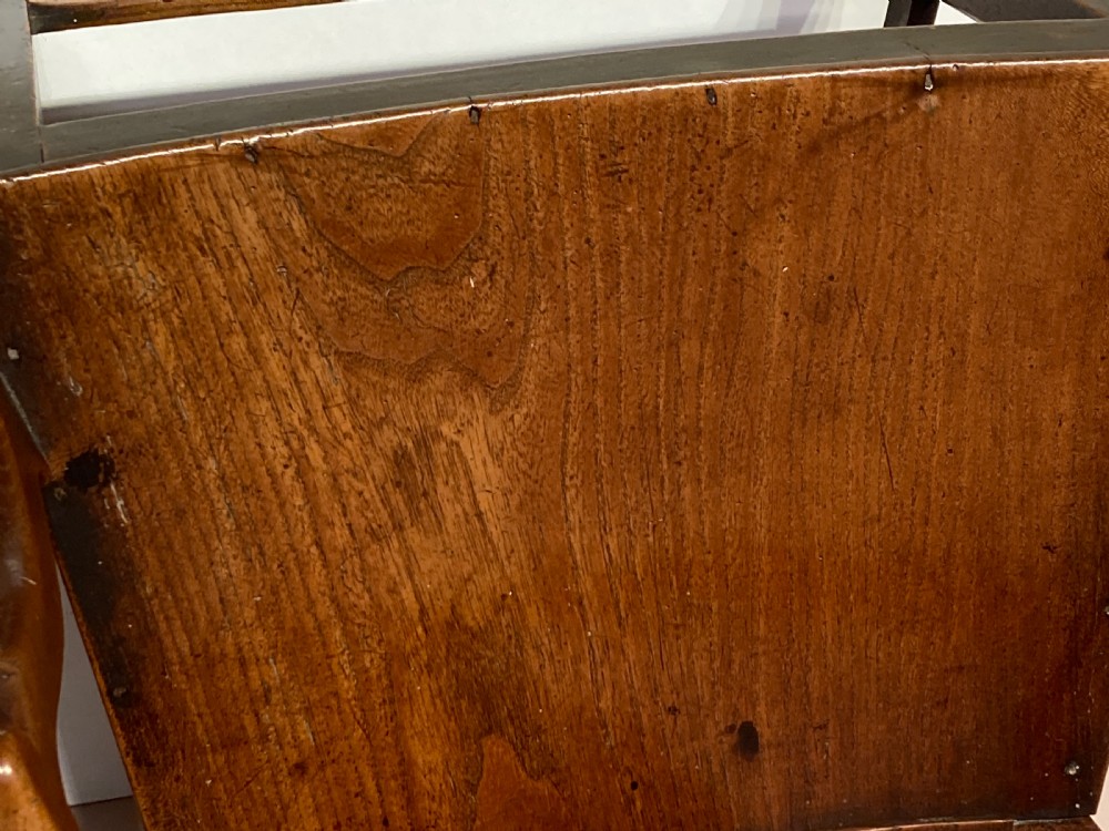 Georgian fruitwood country armchair.  View II