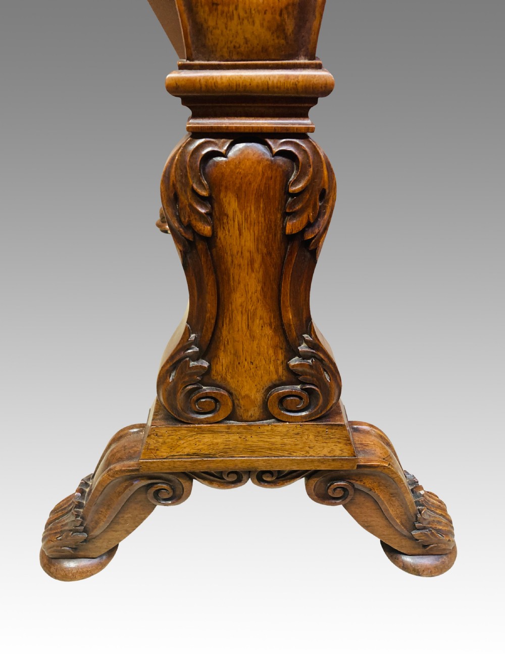 William IV rosewood writing table.   View V