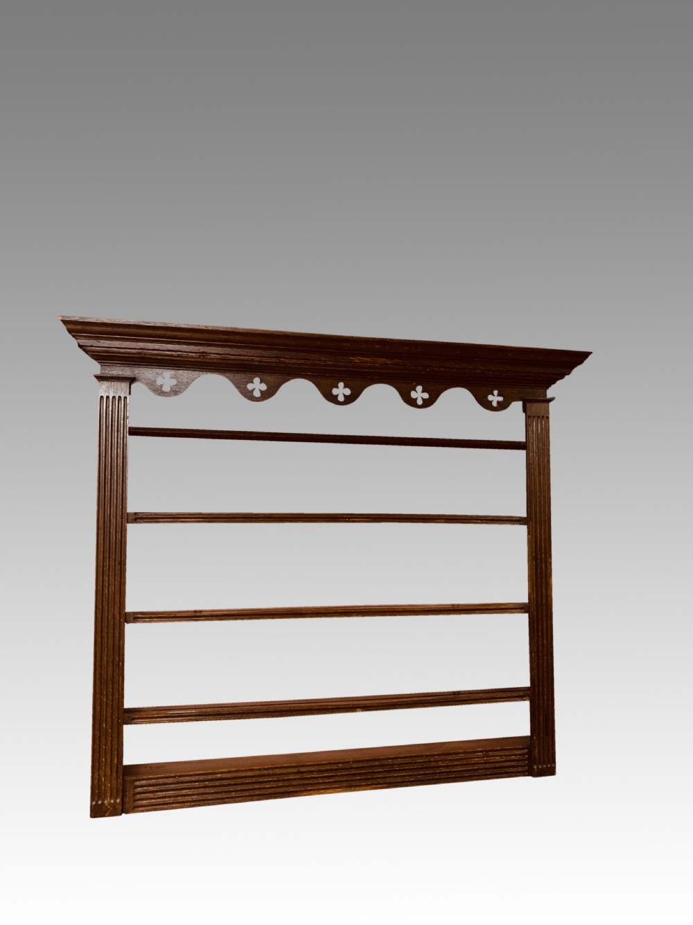 Geo III oak delft rack. View VII
