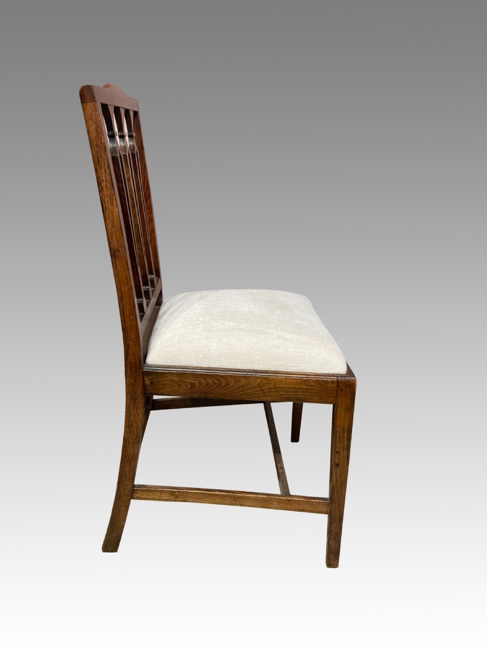 Set of 6 Georgian country dining chairs. View IV