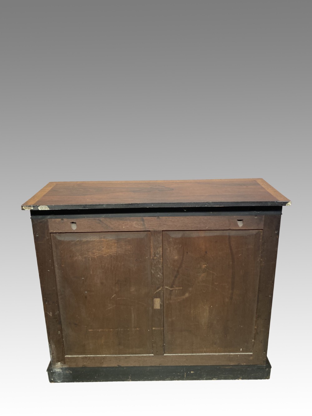 Regency rosewood open bookcase. View V