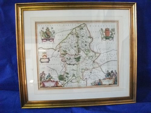 C17th Map of Staffordshire
