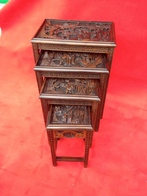 Oriental Quartetto Nest of Tables