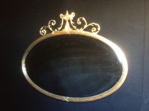 Large English Gilt Mirror