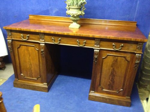 Superb Mahogany Sideboard (Makers Stamp)
