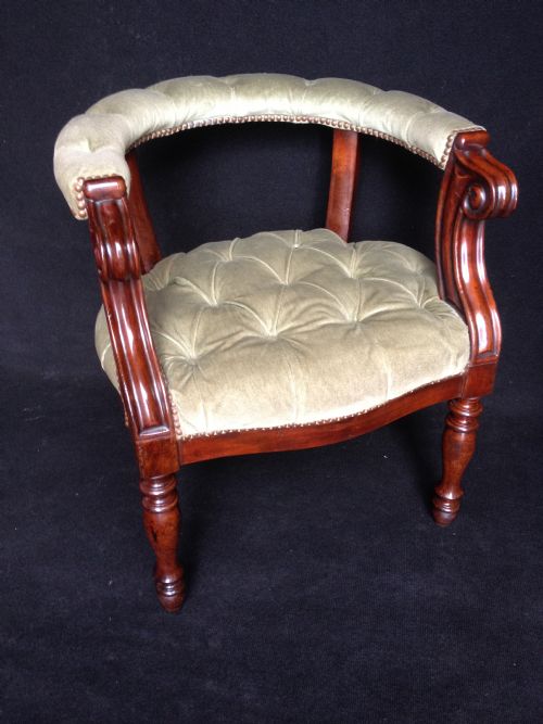William 4th Mahogany Desk Chair