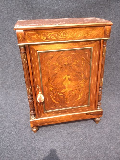 Top Quality Rosewood Marquetry Sidecabinet