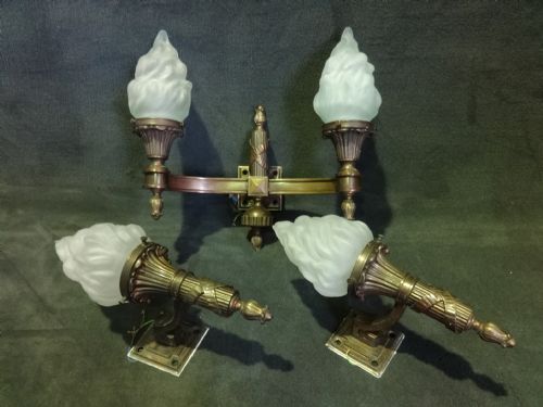 Bronzed Wall Lights