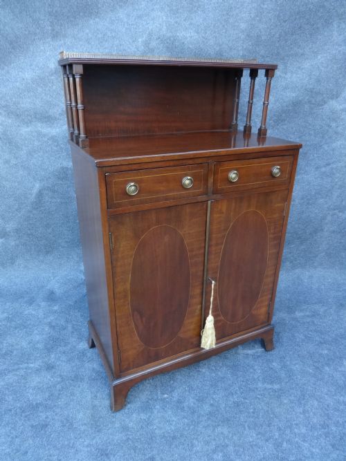 Inlaid Mahogany Chiffonier