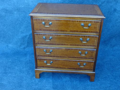 Inlaid Mahogany Chest of Drawers