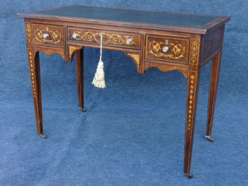 Rosewood Inlaid Writing Desk