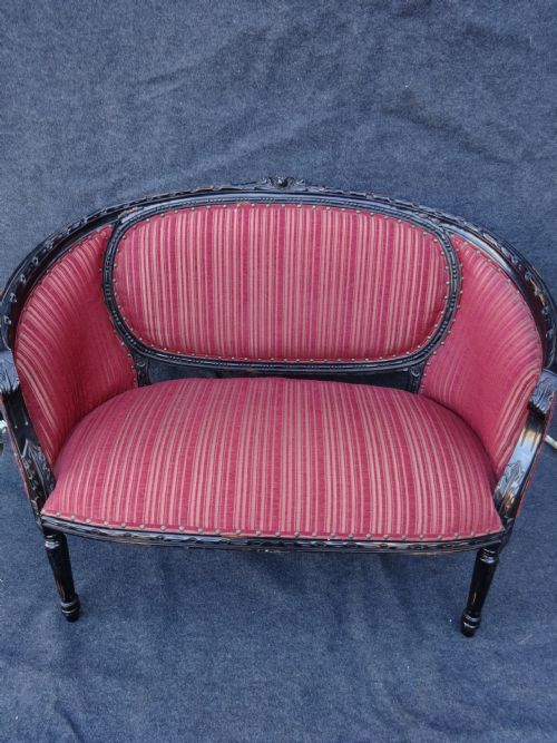 Ebonised Couch