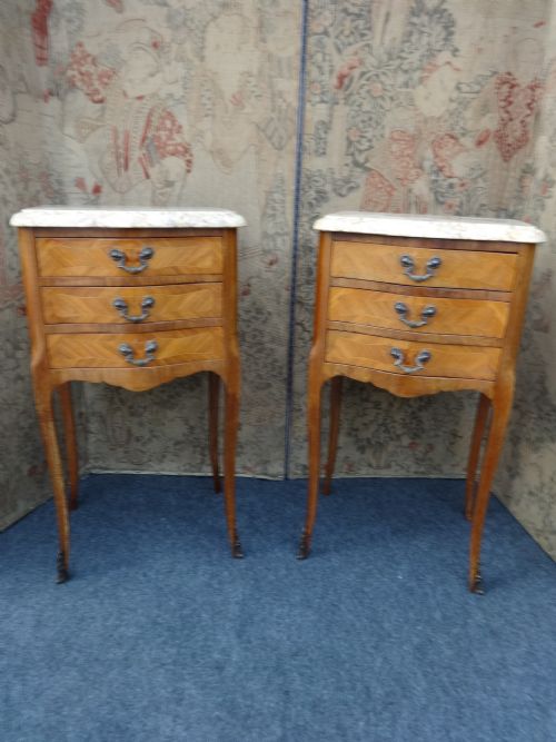 French Kingwood Bedside Cabinet