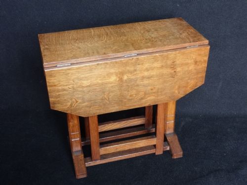 Arts and Crafts Oak Occasional/suherland Table