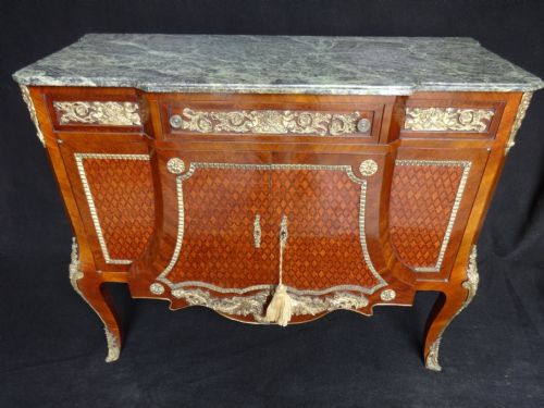 Ormlou Mounted Parquetry Kingwood Commode Chest