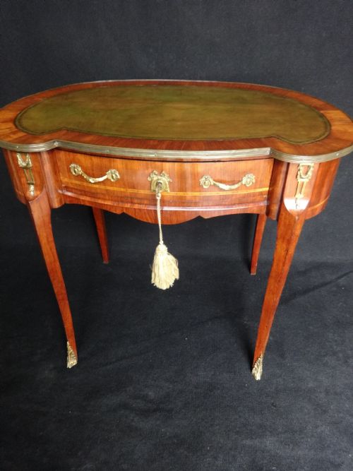 Rosewood Kidney Shaped Ladies Desk