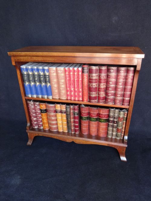 Mahogany Dwarf Bookcase