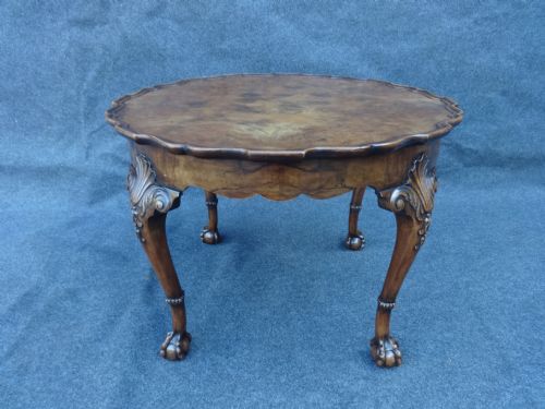 Burr Walnut Coffee Table