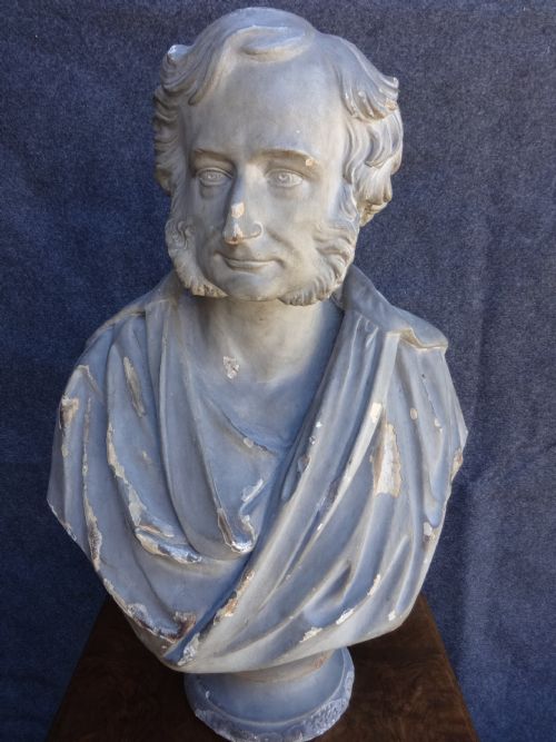 Large Cast Bust of Lord Suddeley
