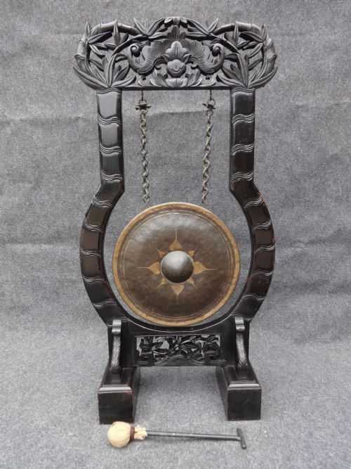 Chinese Carved Table Gong