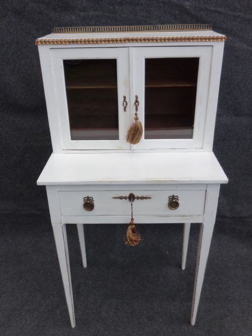 Painted Bonhur Du Jour/desk