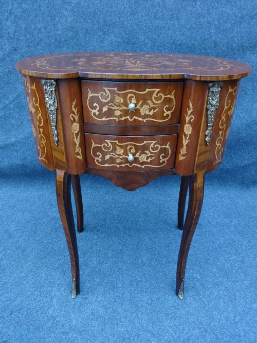 Marquetry Inlaid French Chest of Drawers