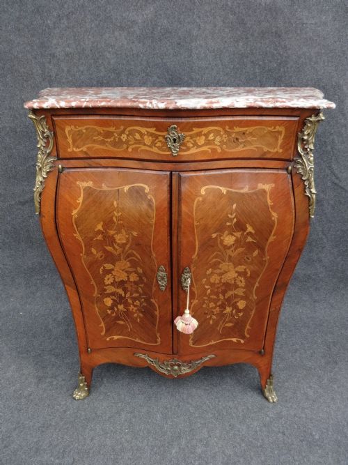 French Serpentine Cabinet