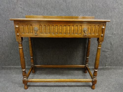 Solid Oak Side Table C.1920