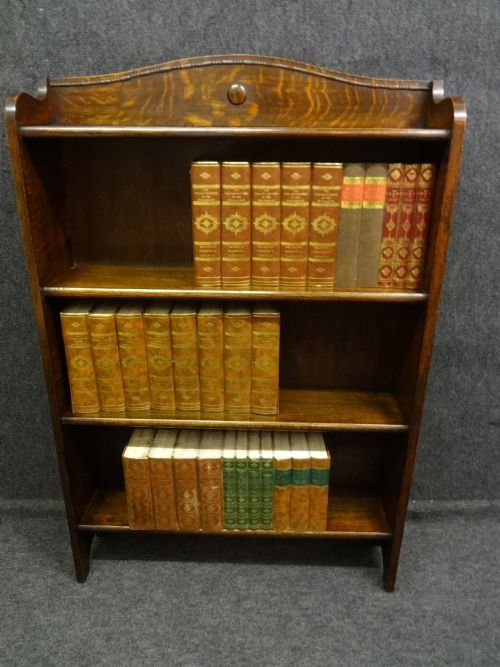 Solid Oak Bookcase