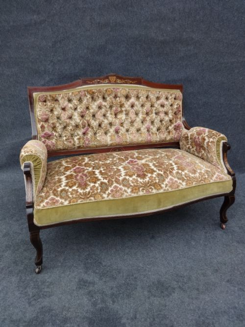 Rosewood Inlaid Sofa