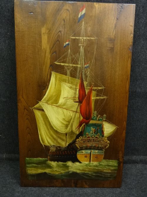 Oil on Elm Panel