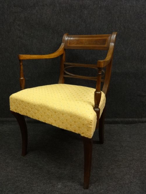 Regency Inlaid Desk Chair