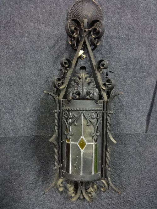Good Leaded French Lantern