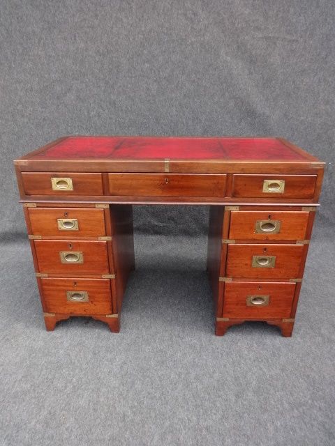 Mahogany Campaign Desk