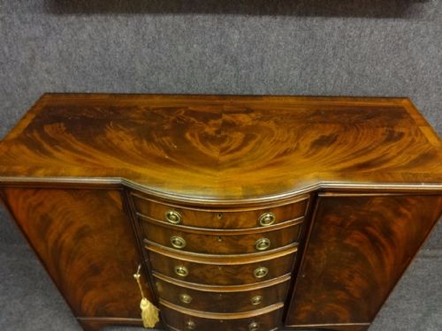 fig 1. Stunning Miniature Mahogany Sideboard/ Sidecabinet c.1920