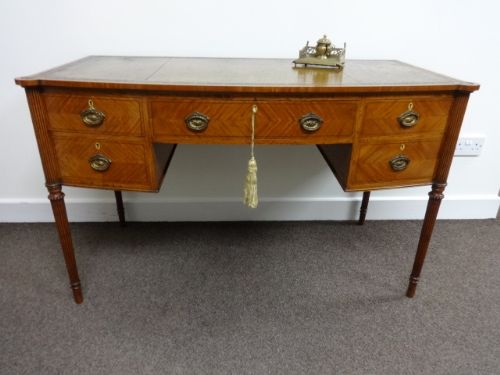 Excellent Quality Inlaid Satinwood Desk