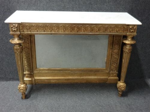 A Good  C19th Gilt Console Table, Hall Table