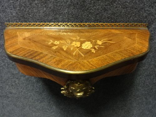Marquetry Inlaid Console Table