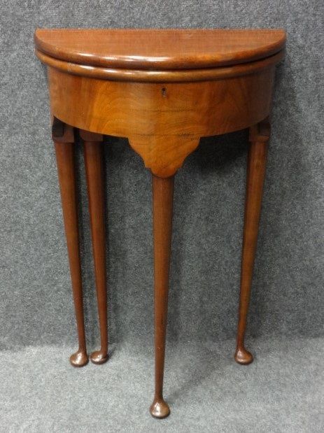 Miniature Walnut Tea Table